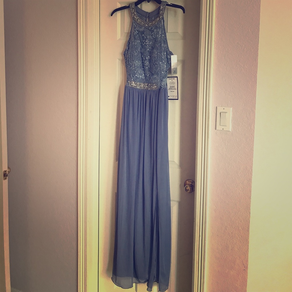 *SOLD* Beautiful NWT periwinkle long dress.